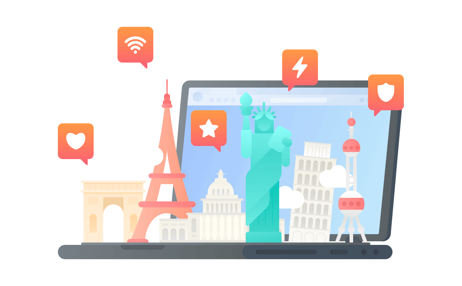 在开曼群岛连接到中国的软件 - 翻回VPN